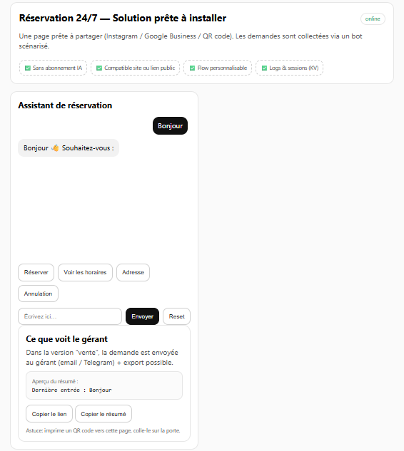 Aperçu 4 pour Automatisation & outils connectés